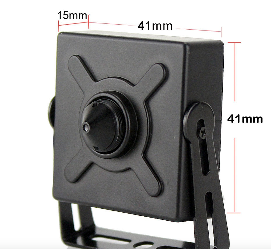 4MP Pinhole IP Security Camera with 75° Viewing Angle, 3.7mm Lens, PoE & Built-in Microphone - Ideal for Home, Office & Business Surveillance