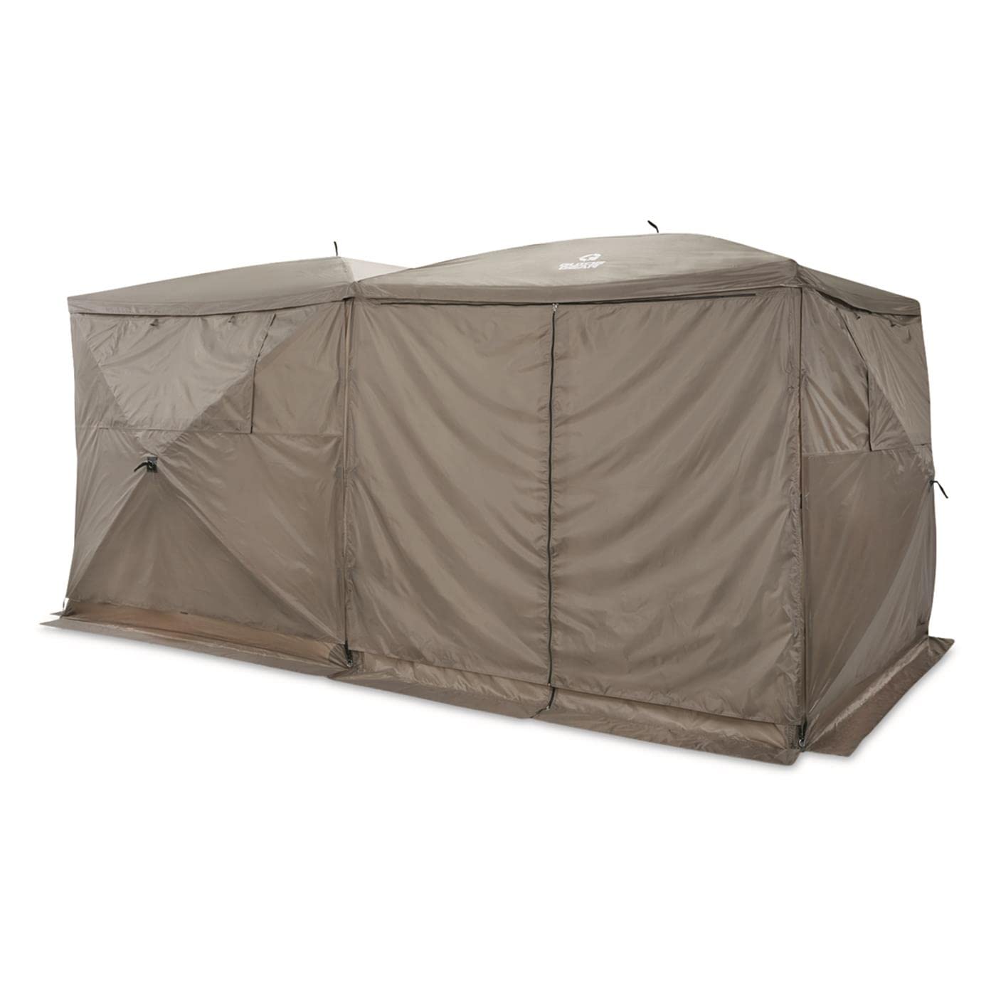 Guide Gear Double Row Screen House Tent with Wind Panels - Lightweight Camping Shelter for Outdoor Picnics, Backyard Parties & Bug Protection
