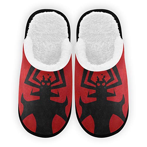 **Men's & Women's Plush Fleece Slippers - Soft Coral Lining, Non-Slip Sole for Indoor/Outdoor Wear - Cozy House Shoes for Winter, Spa, Lounge & Home Comfort**