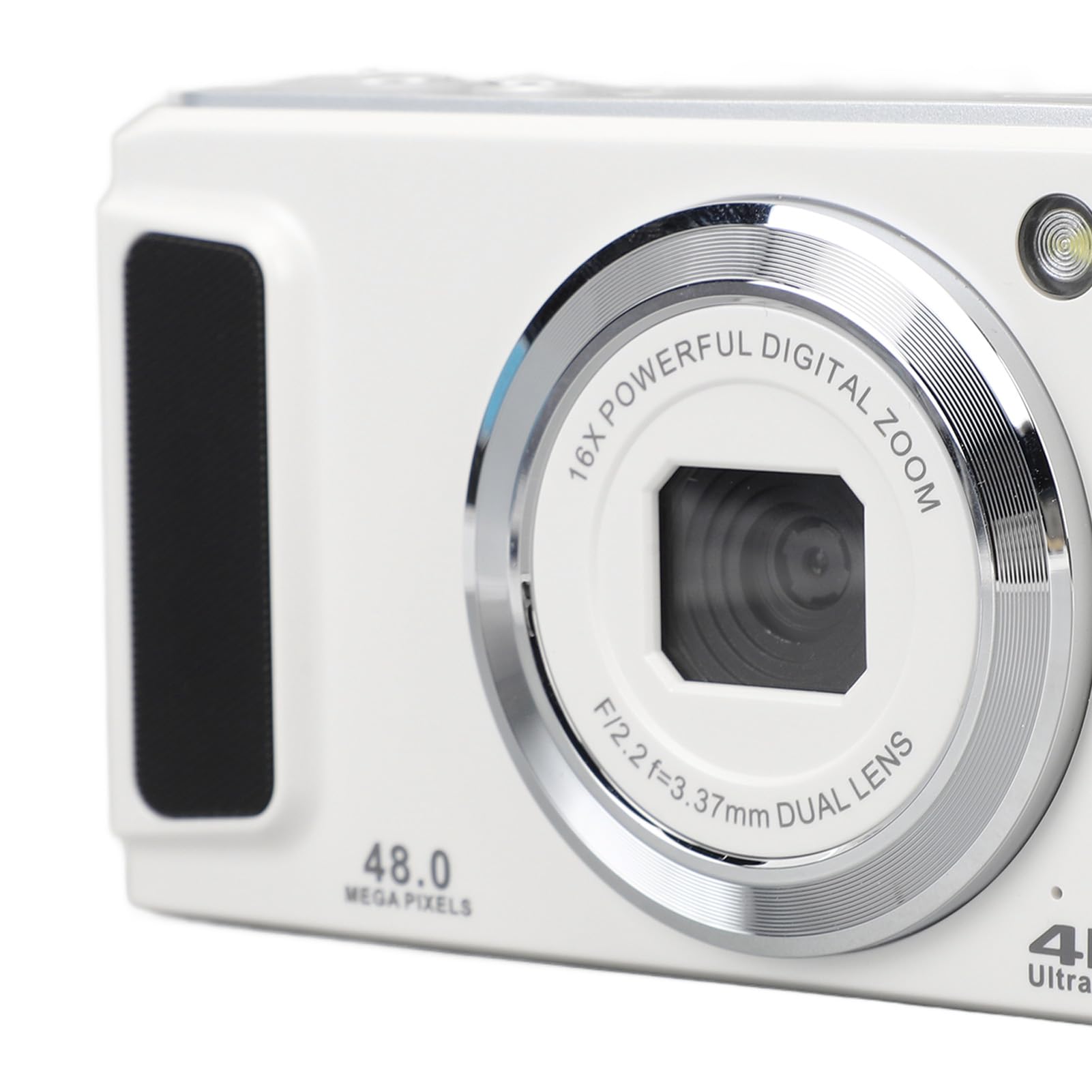 4K UHD Digital Camera 48MP Vlogging Camera with Autofocus, 16X Zoom & LED Flash - 2.8
