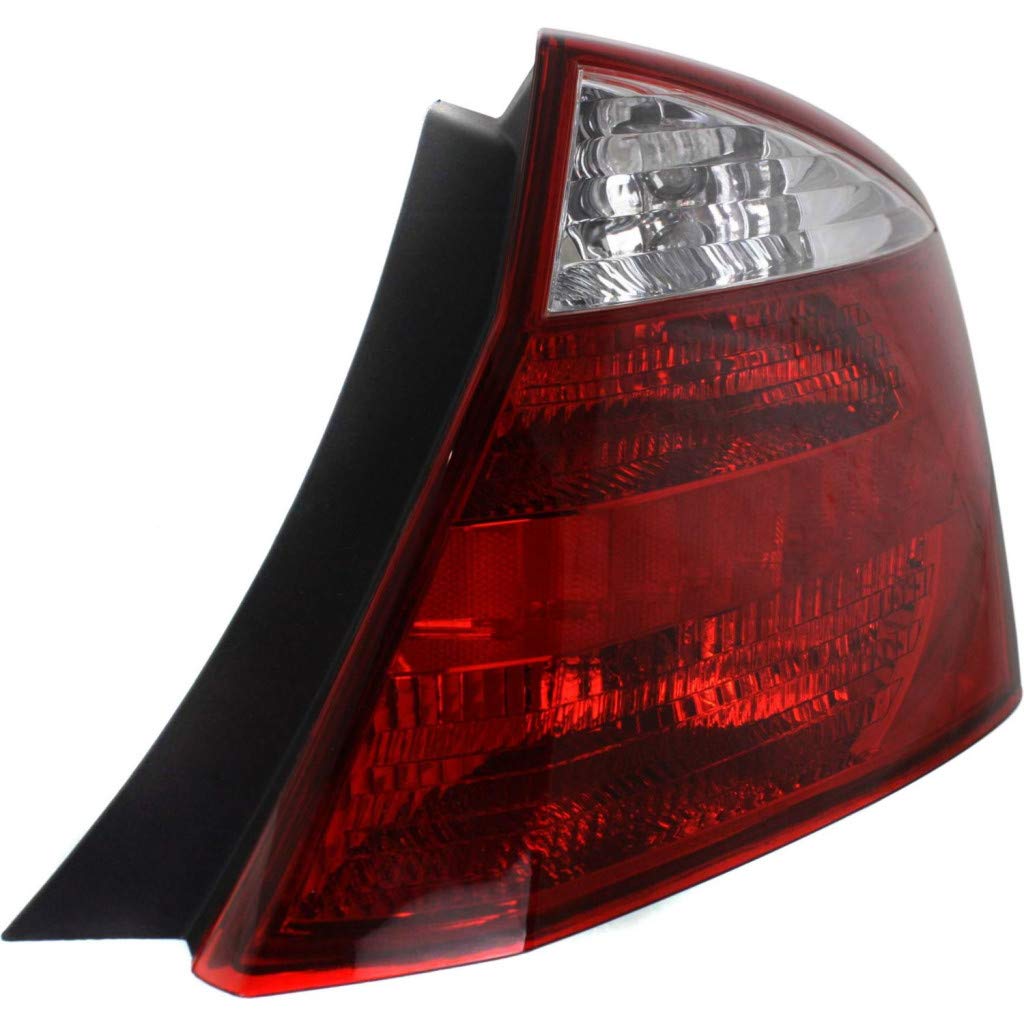 2008-2010 Honda Accord Coupe Rear Tail Lights Pair - Driver & Passenger Side (HO2800171 HO2801171 | 33550-TE0-A01 33500-TE0-A01) - Perfect for Replacement & Nighttime Safety Enhancement