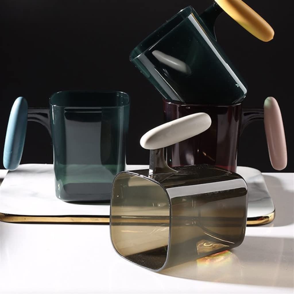4-Piece Toothbrush Holder Set - Durable Bathroom Organizer for Brushes & Cups - Perfect for Home, Office, or Travel Use
