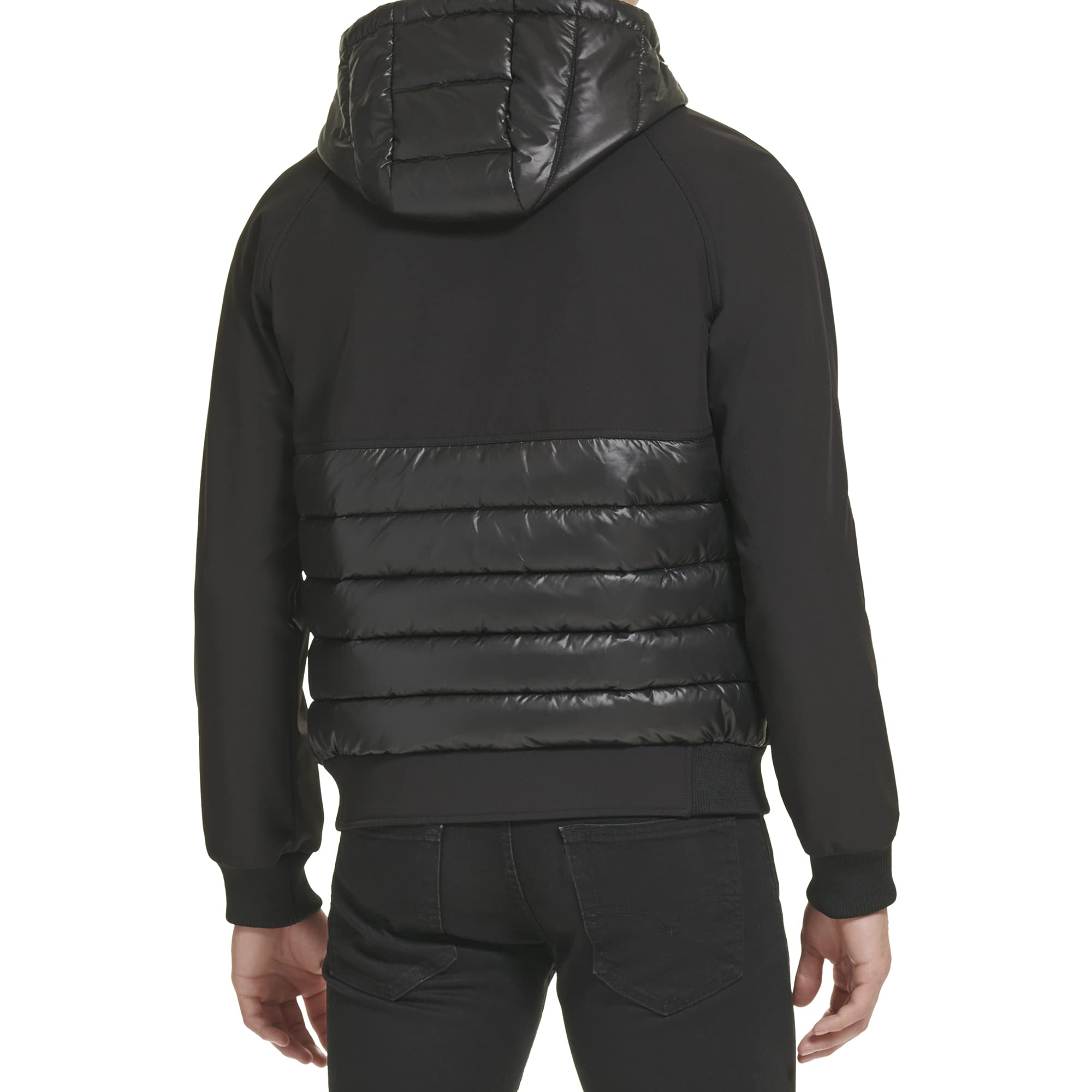 Kenneth Cole Men's Bomber Jacket - Lightweight Water-Resistant Flight Jacket for Casual & Outdoor Wear | Street Style & Travel Essential