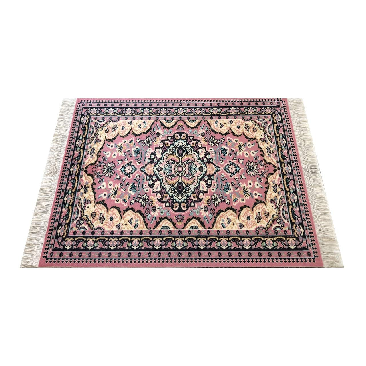 Oriental Style Rug Mouse Pad - Non-Slip Computer Carpet Mat for Desk, Gaming & Office Use - Perfect for Home, Work & Gaming Setup
