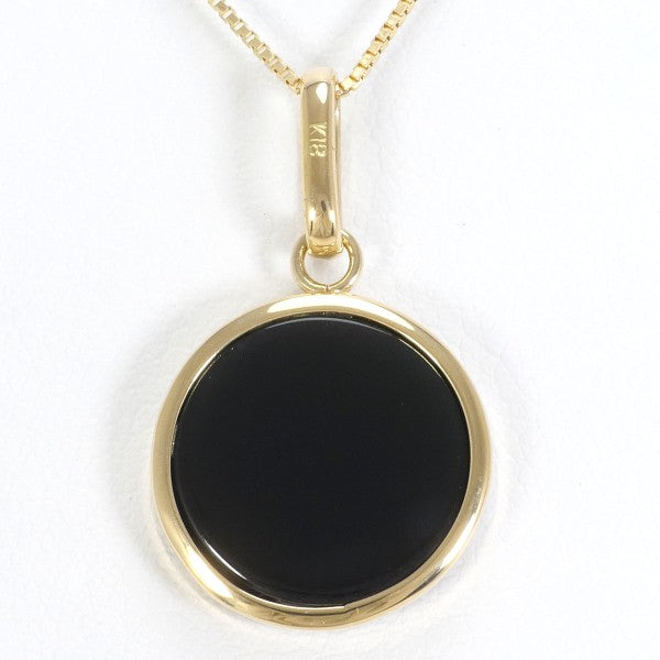 18K Yellow Gold Cameo Necklace with Genuine Stone - Vintage Inspired Jewelry for Women - Perfect Gift for Birthday, Anniversary & Special Occasions