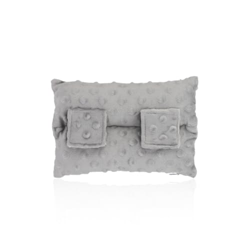 2 Rows-Minky Dot Light Gray