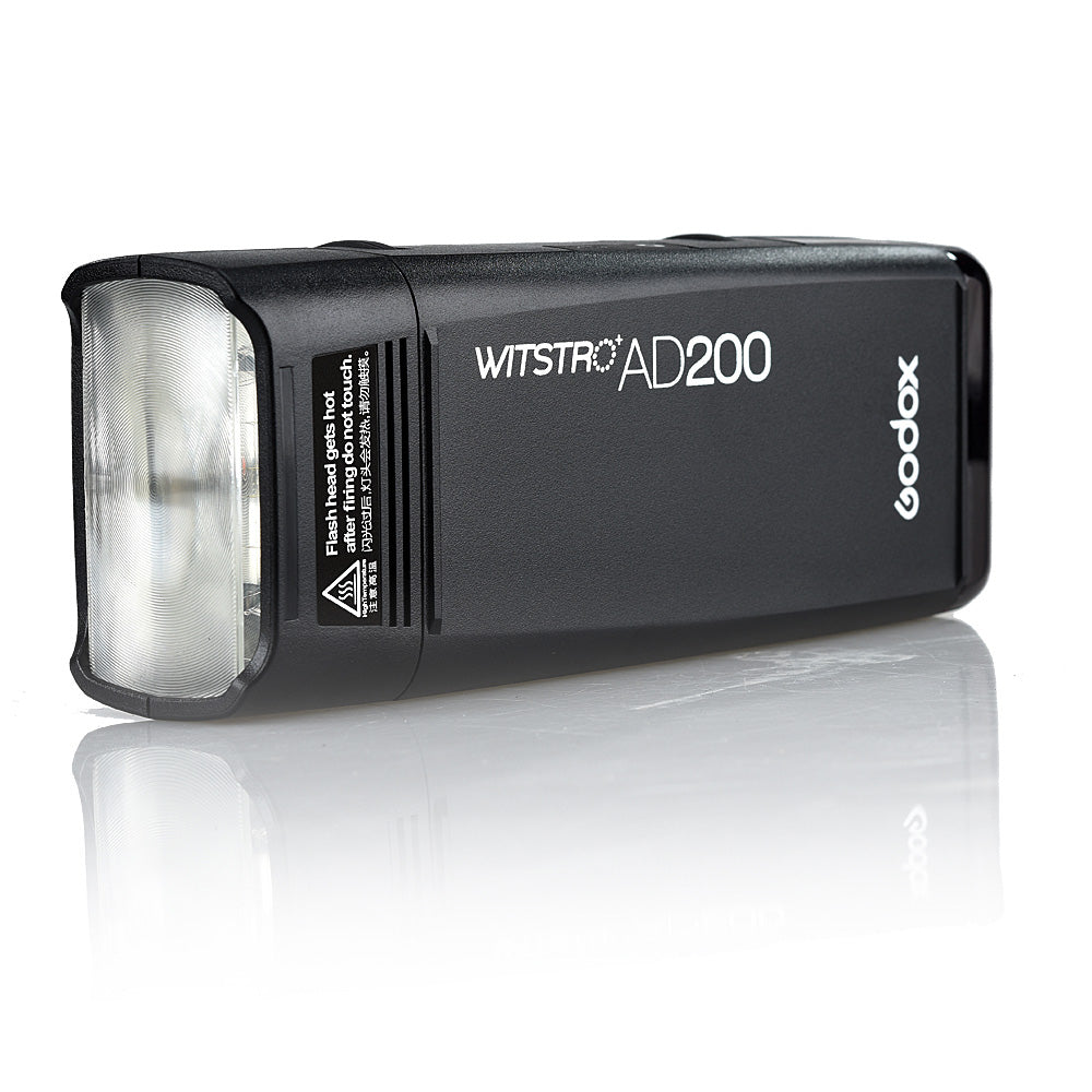 Godox AD200 TTL Pocket Flash Kit - Professional Portable Strobe Light for Photography - Perfect for Outdoor, Studio, and On-Location Shoots