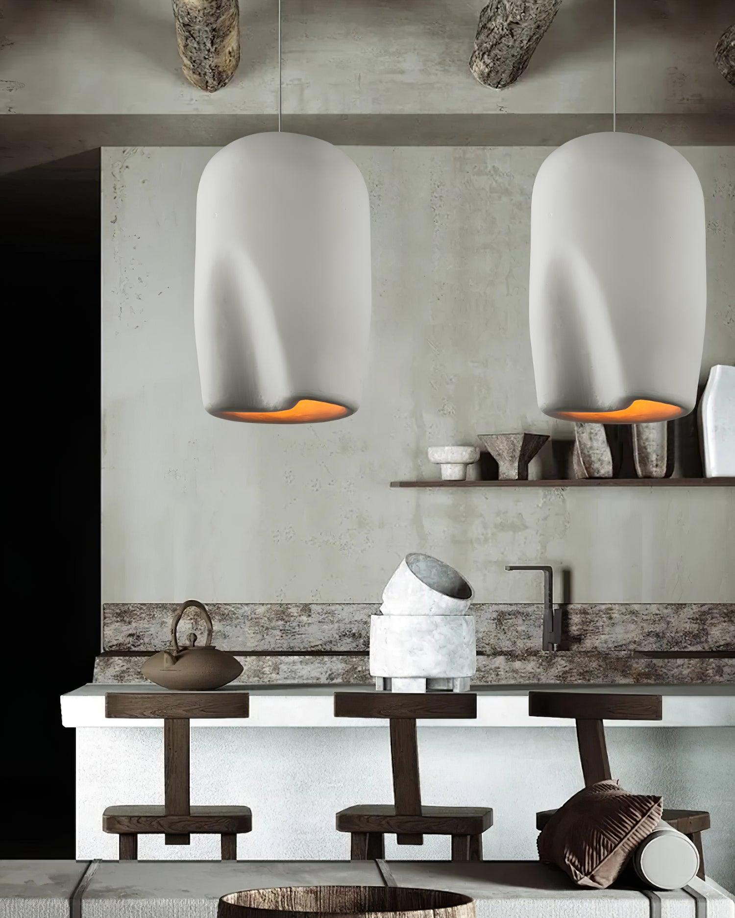 Modern Industrial Bucket Pendant Light - Adjustable Hanging Ceiling Lamp for Kitchen Island, Dining Room, and Living Room Decor