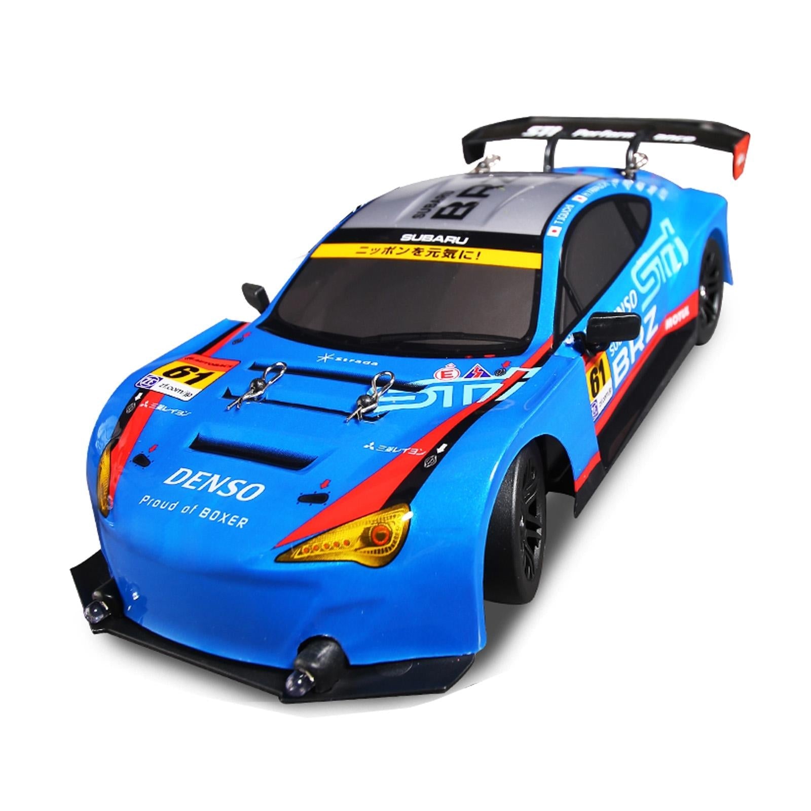 1:16 Scale 4WD Drift RC Toy Car with 2.4GHz Remote Control - Compact Design, Black - Perfect for Indoor Racing and Drift Practice