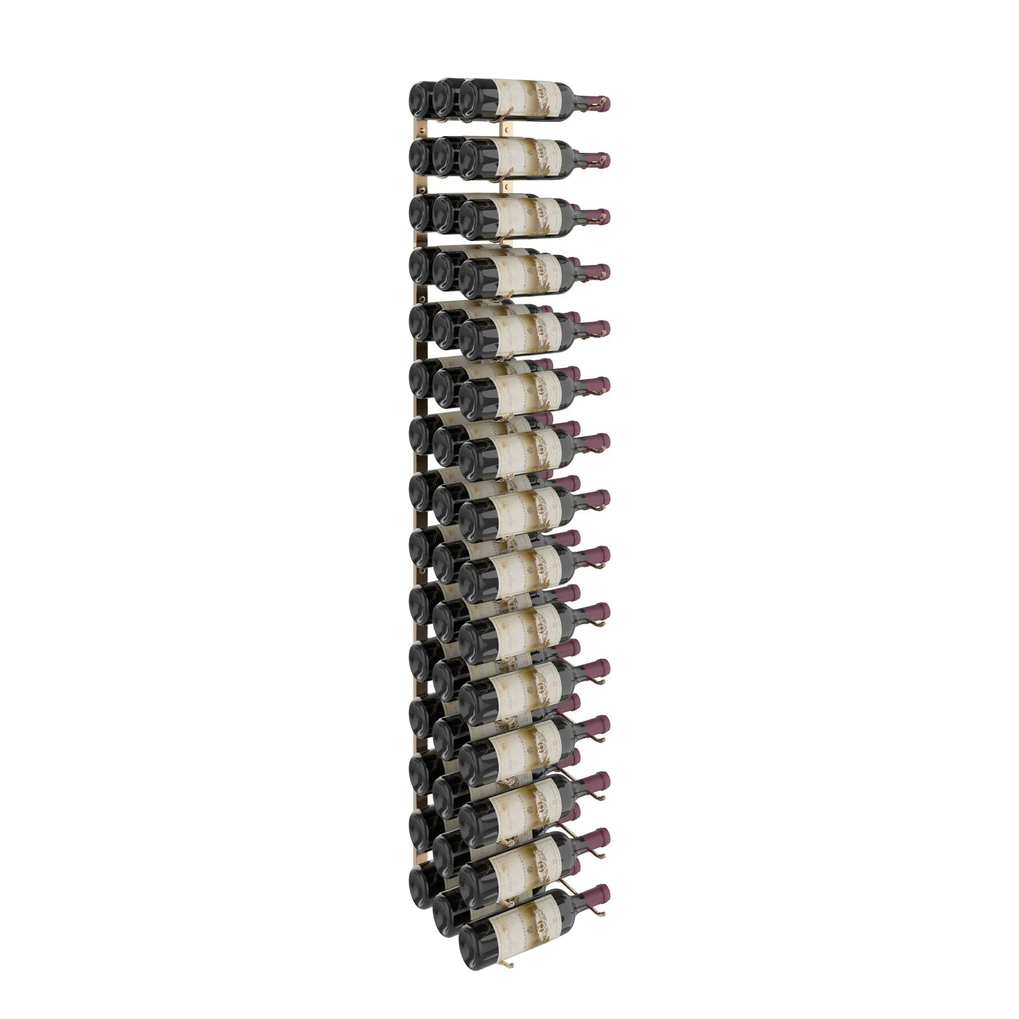 W Series 5 Foot Tall Wine Rack Kit - Holds 15 to 45 Bottles | Perfect for Home Cellars, Wine Bars & Restaurant Storage