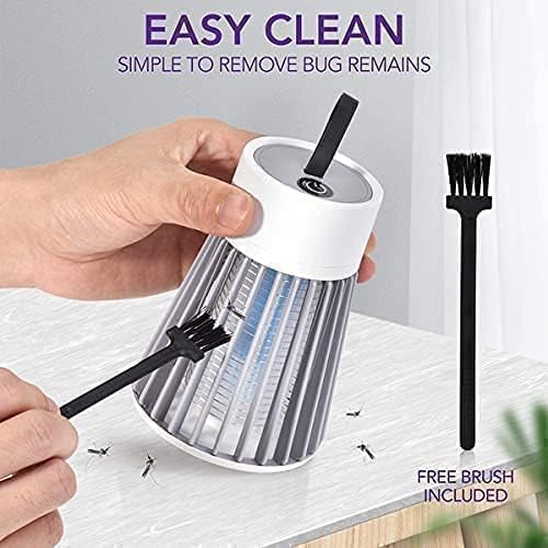 ETH Utility Store International Eco-Friendly Electronic LED Mosquito Killer Lamp - Indoor Bug Zapper with UV Light for Home, Bedroom, Patio & Outdoor Use
