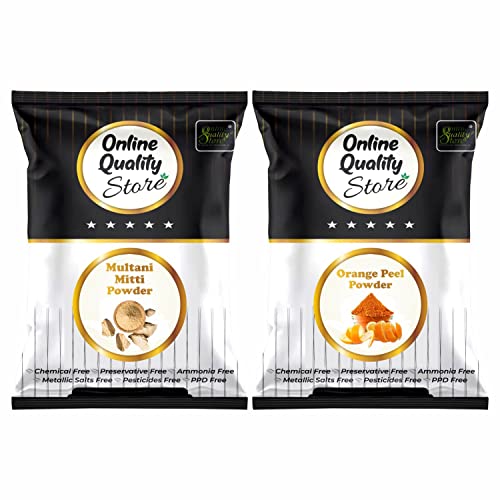 Multani Mitti and Orange Peel Powder (half/ half)