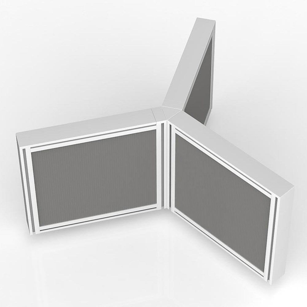 Studio50 120 Degree 3-Way Post for Photography Lighting - Perfect for Studio, Portrait, and Video Shoot Setups