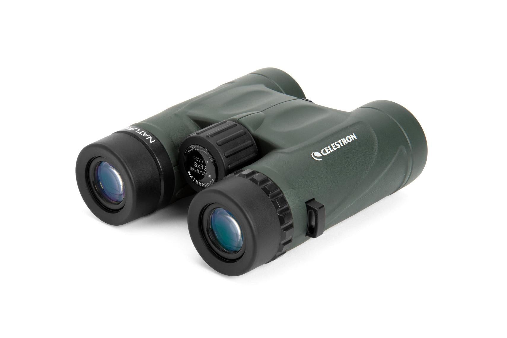 Celestron Nature DX 8x32 Roof Prism Binoculars - Compact & Lightweight for Bird Watching, Hiking, Travel & Outdoor Adventures