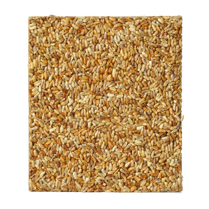 Premium Golden Safflower Feast Block - Large Size for Birds | Nutritious Bird Food for Parrots, Cockatiels & Finches | Perfect for Daily Feeding & Training Treats