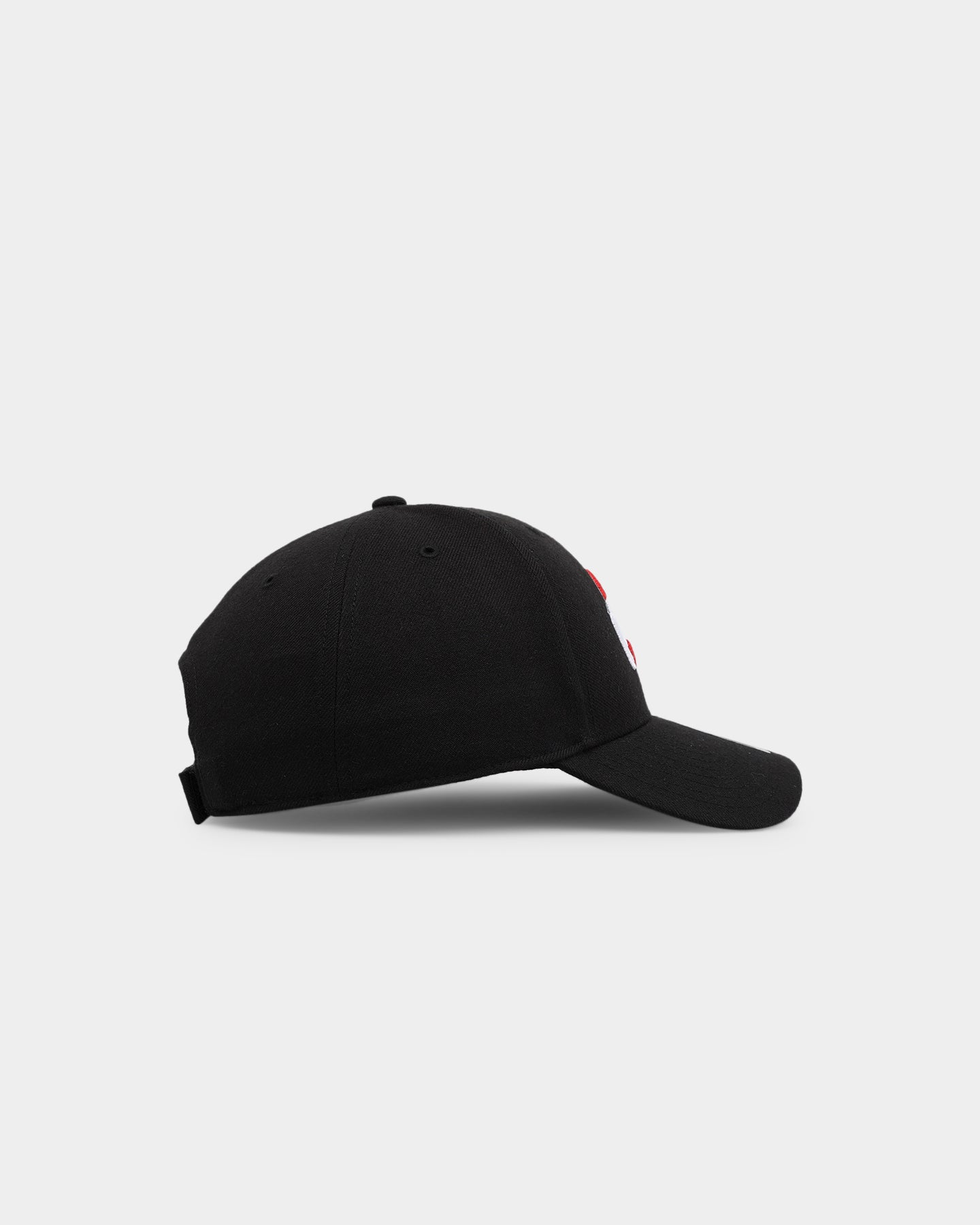 47 Brand Ohio State Buckeyes '47 MVP Adjustable Strapback Hat - Black | NCAA College Football Fan Gear for Men & Women | Perfect for Game Day, Tailgating and Sports Events
