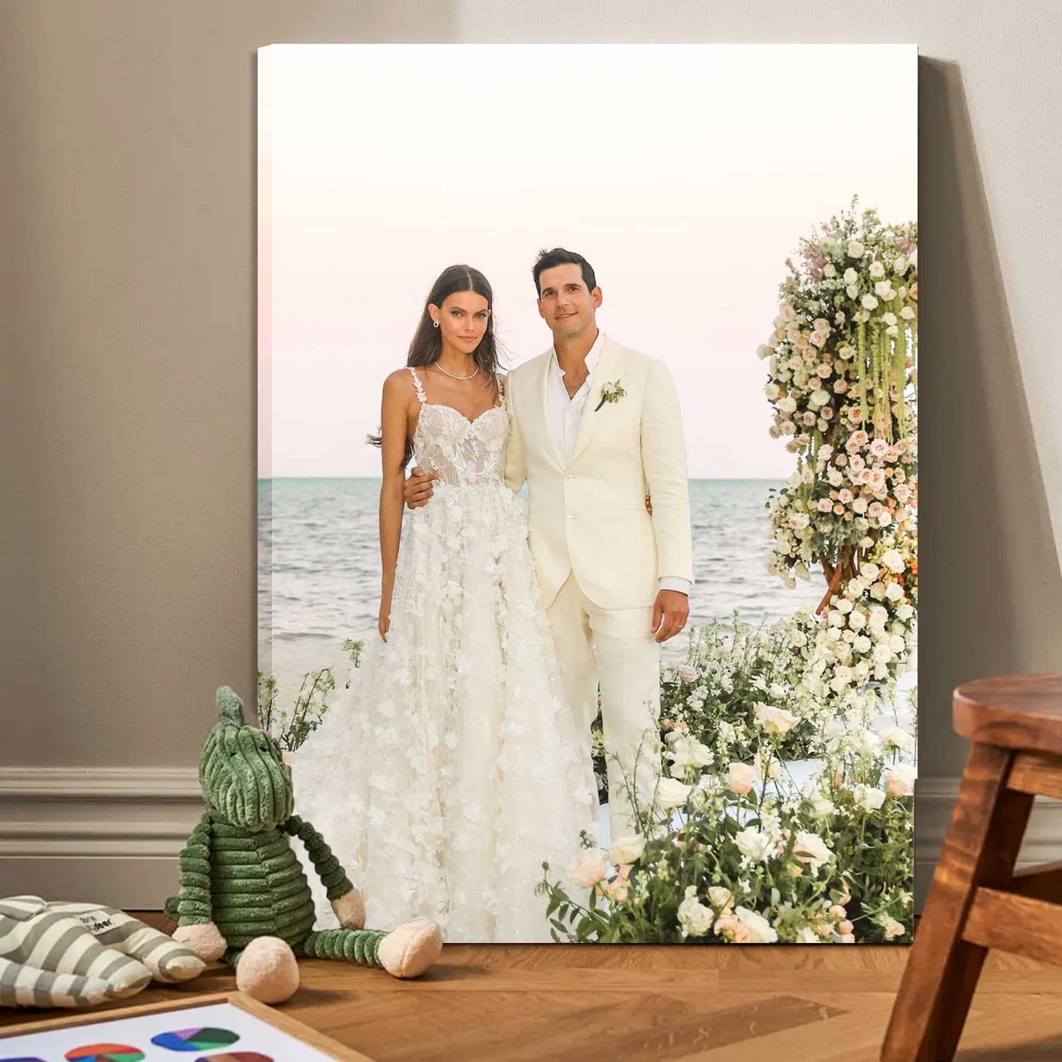 Custom Framed Canvas Prints - Personalized Photo to Canvas Wall Art for Home Decor | Unique Holiday & Housewarming Gifts | Perfect for Living Room, Bedroom & Office Decorations