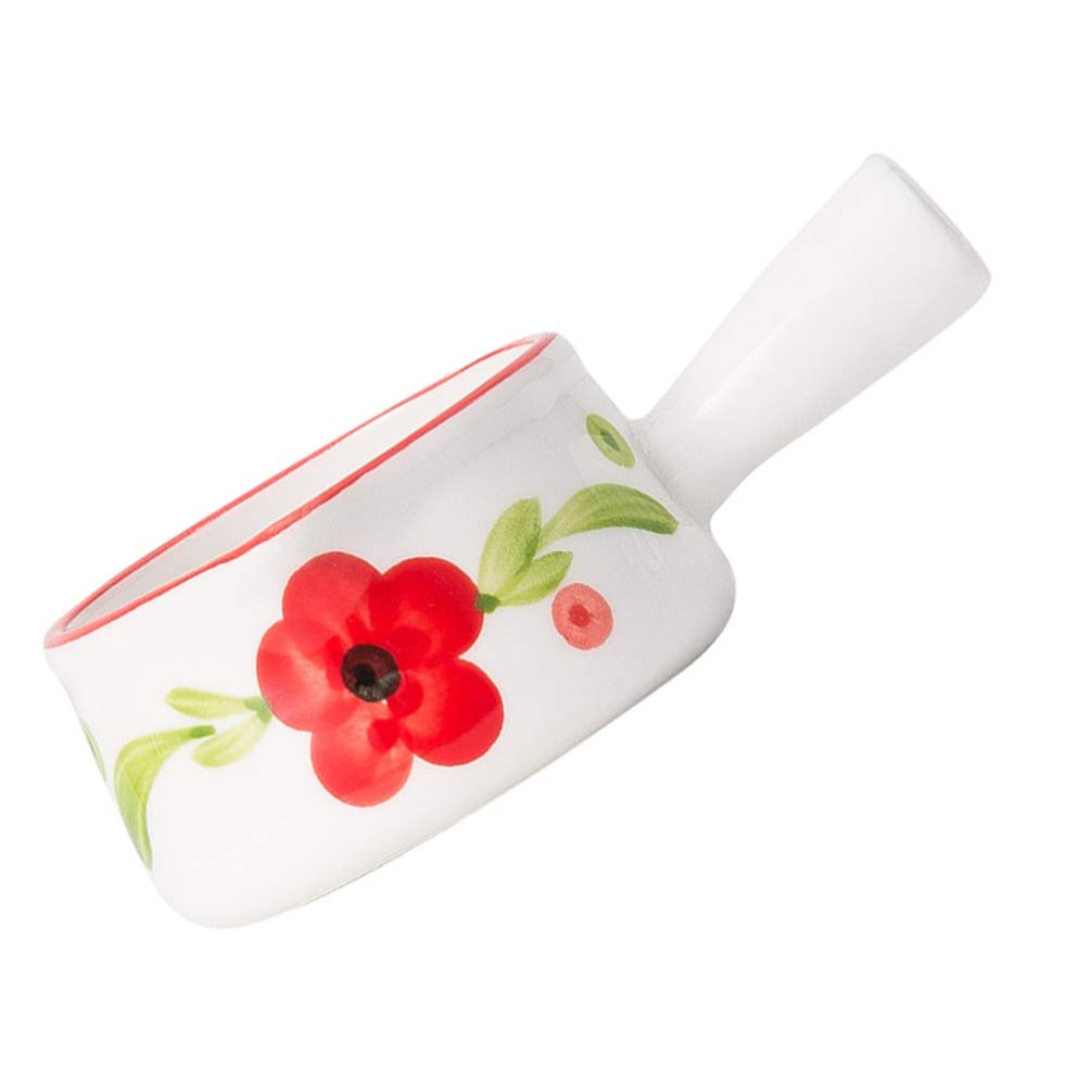 DOITOOL 1-Piece Ceramic Milk Cup & Coffee Pouring Jug - Small Sauce Dish for Steak, Dinner, Kitchen - Perfect for Coffee, Milk, Creamer & Condiments - Ideal for Restaurants, Cafes & Home Use