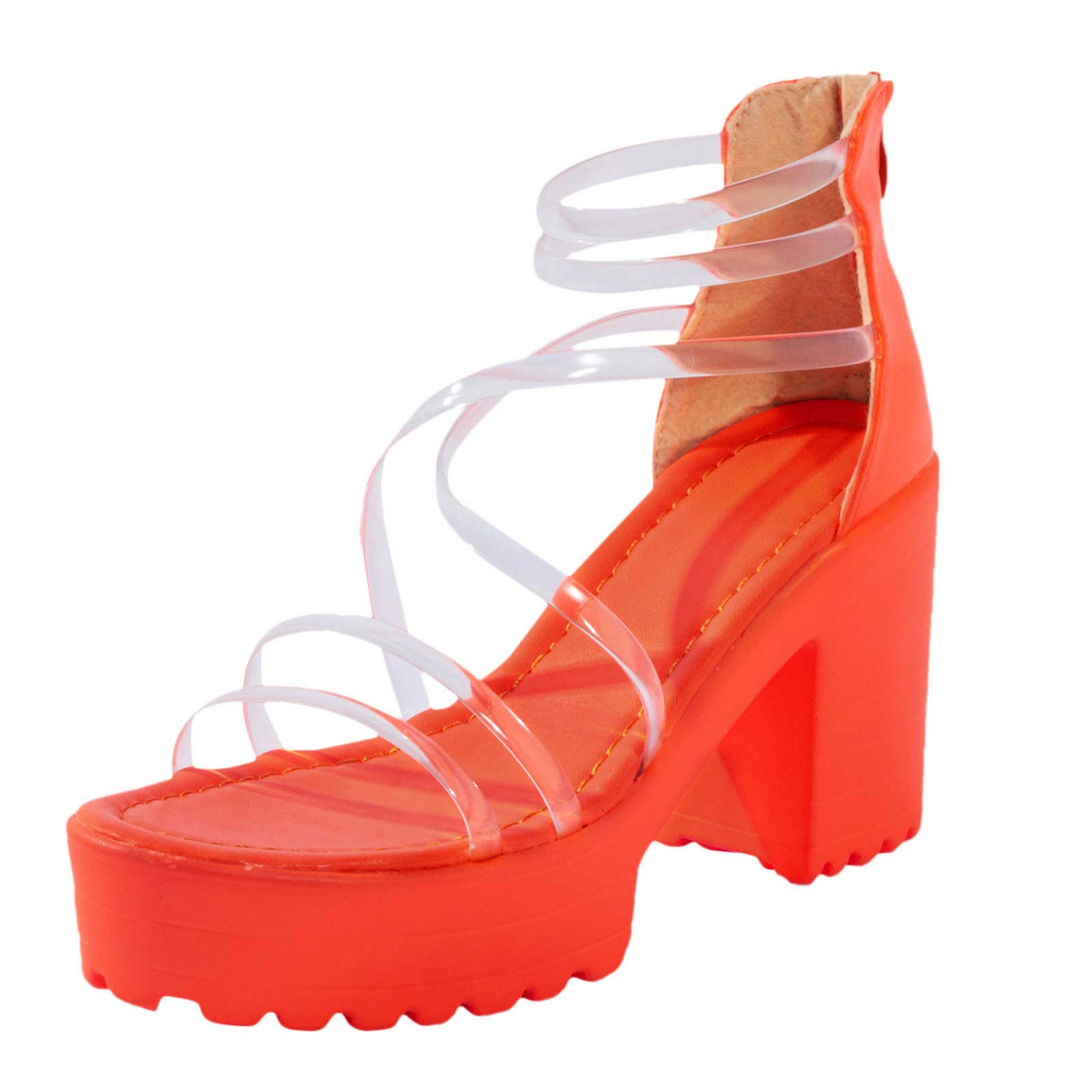 Women's Summer Wedge Sandals – Platform Espadrille High Heel Open Toe Roman Shoes for Casual Wear | Perfect for Beach, Vacation, and Everyday Outfits