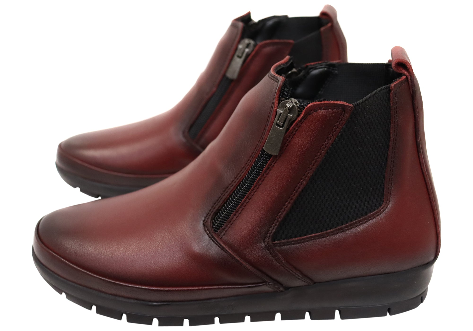 Orizonte Eres Women's Comfortable Leather Ankle Boots - European Style Fashion Shoes for Casual Wear, Office & Date Night Outfits