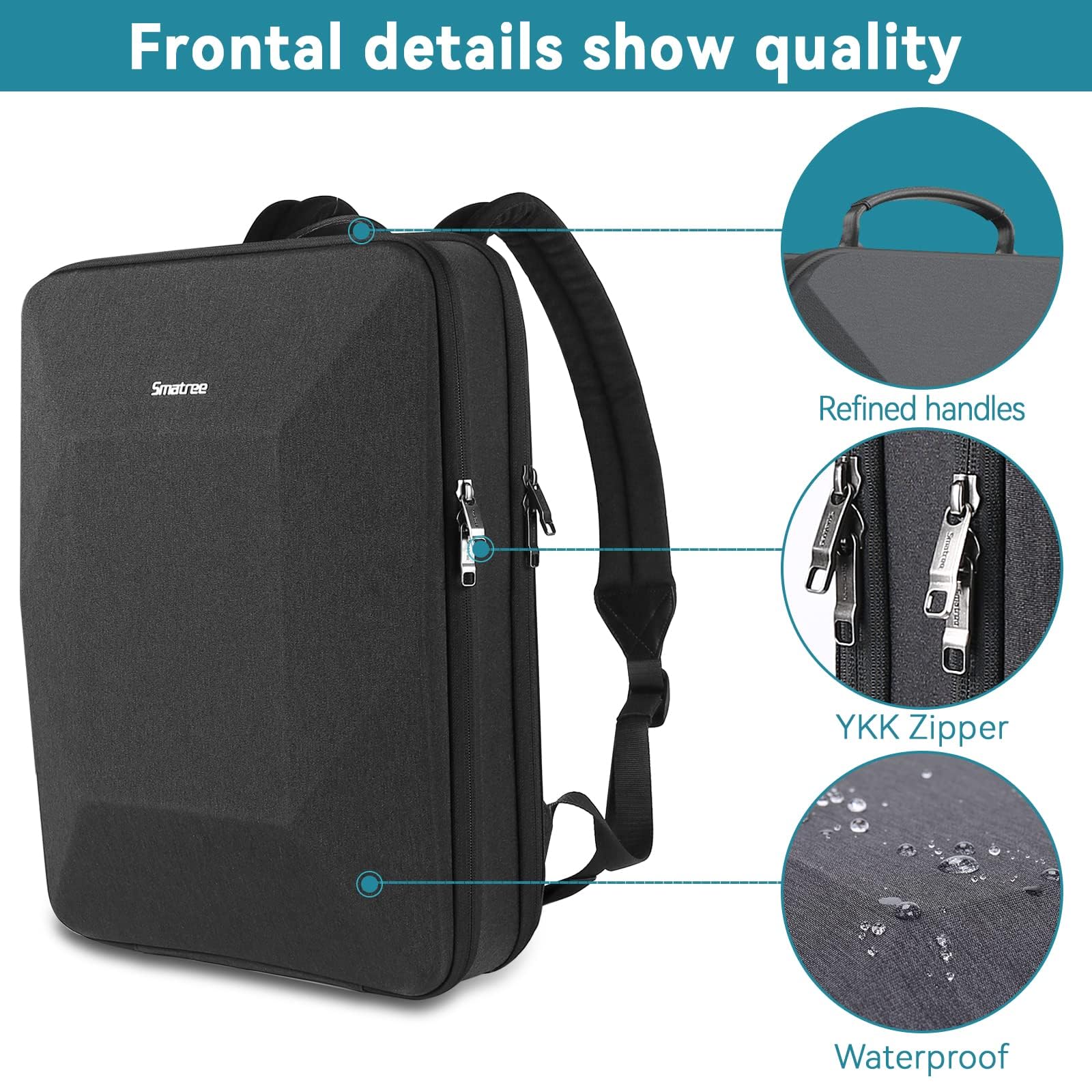 17-18 Inch Durable Travel Laptop Backpack for ASUS, MSI, Lenovo, HP, Acer & Alienware Gaming Laptops - Perfect for Work, School & Business Trips