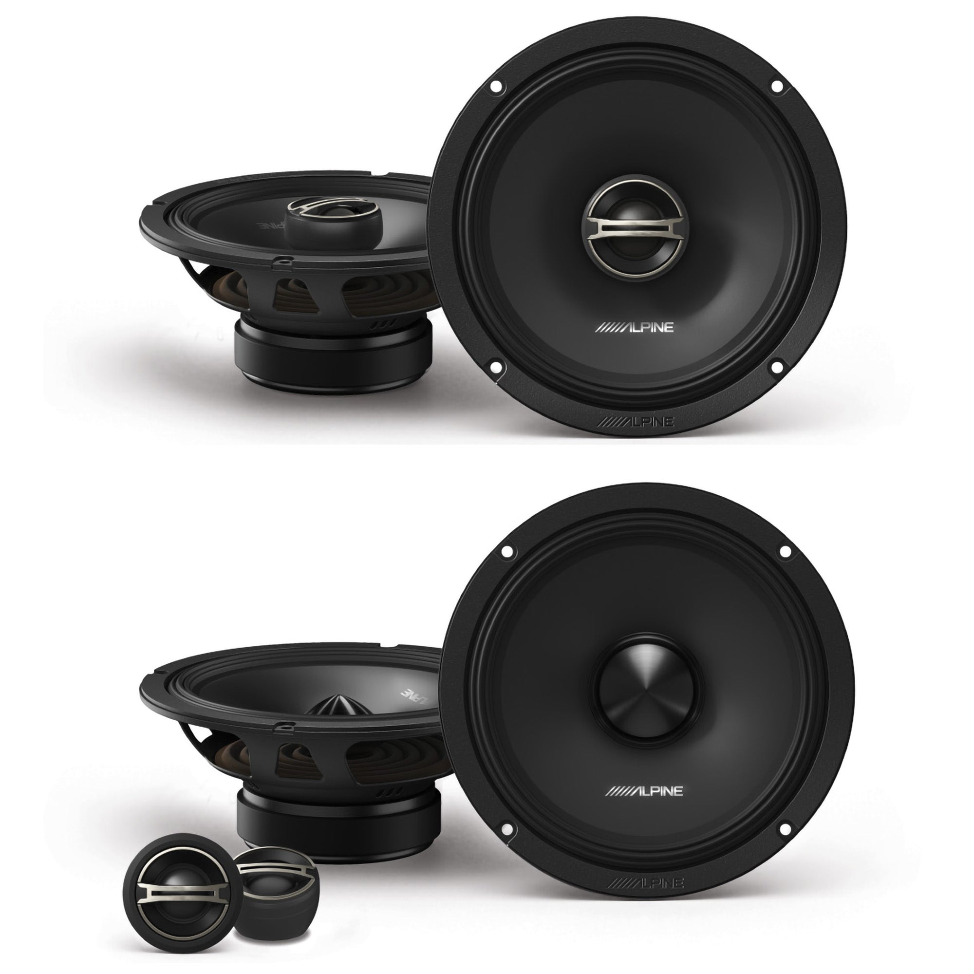 Alpine DM 65 G Coaxial & DM 65C G Component 6.5