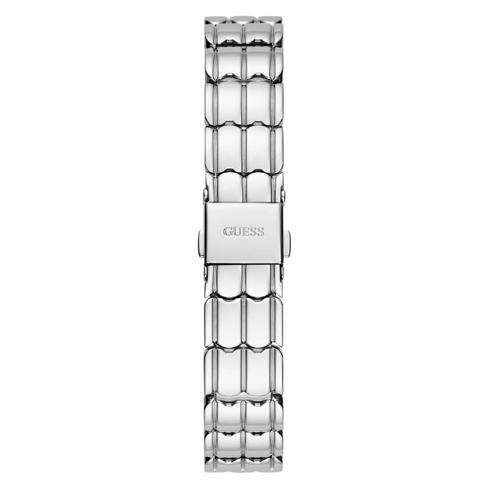GUESS Women's 30mm Fashion Watch - Elegant Stainless Steel Bracelet, Water Resistant, Perfect for Work, Party & Everyday Wear