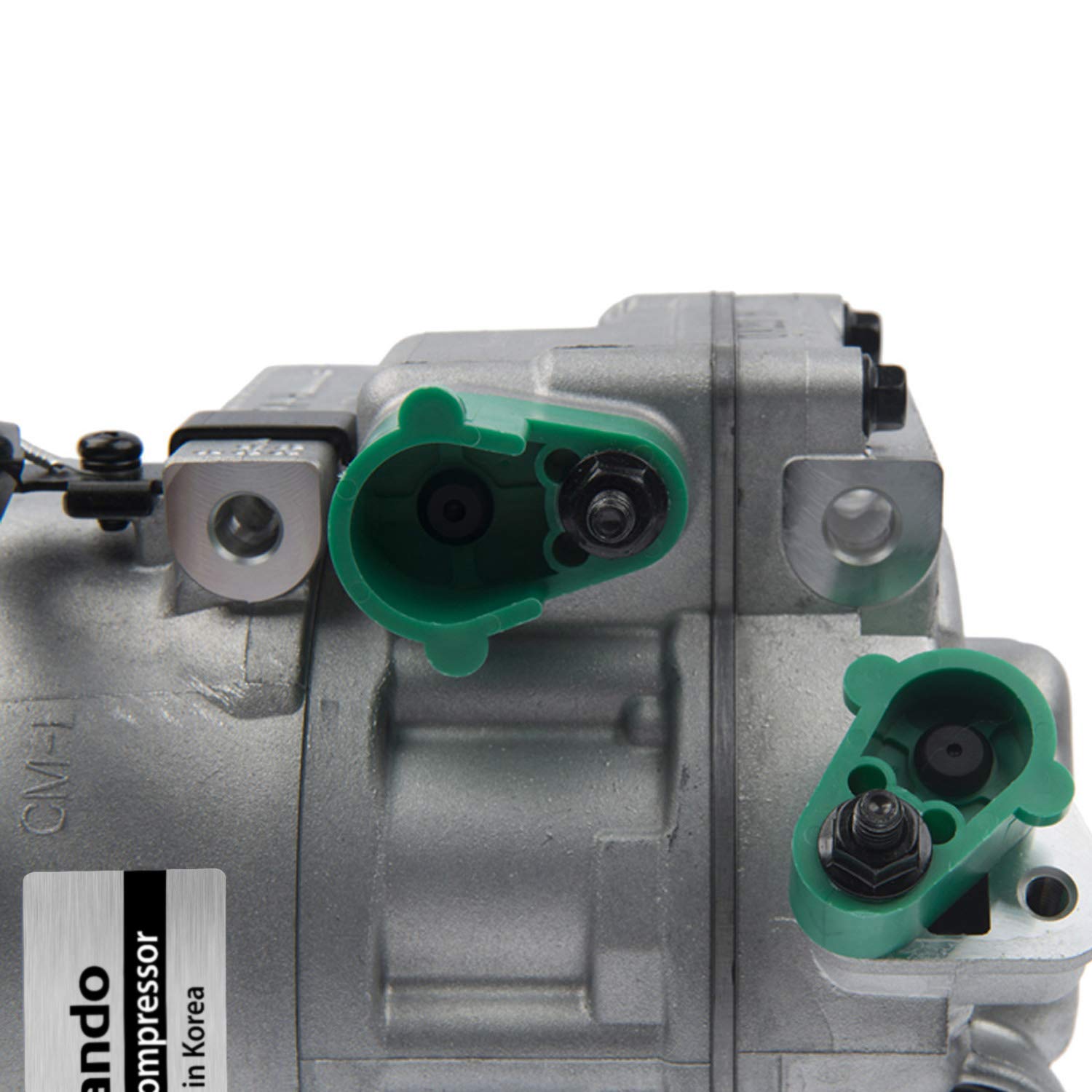 Original Equipment Mando 10A1093 AC Compressor with Clutch - Pre-Filled Oil | Compatible with [Vehicle Models] | Perfect for Car AC Repair & Replacement