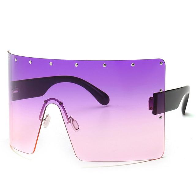 Trendy Oversized Sunglasses for Women - UV Protection, Fashionable & Stylish - Perfect for Beach, Driving & Outdoor Activities