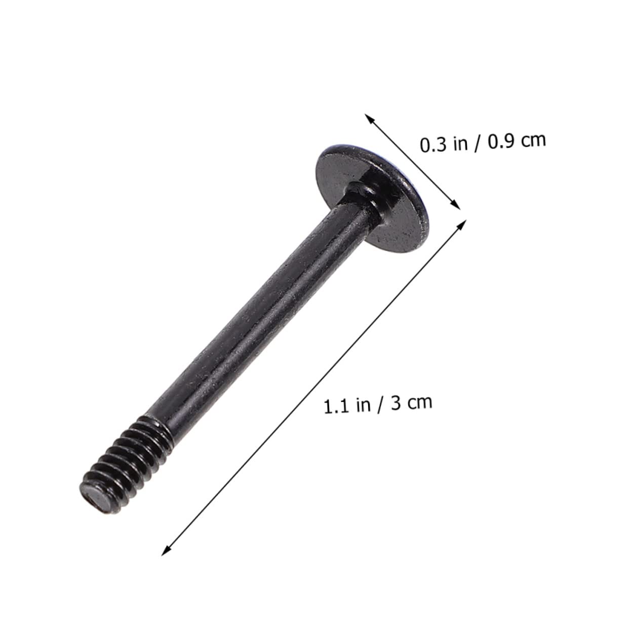 BESTonZON 30pcs Computer Case Screws - Self-Tapping Fan Mounting Screws for PC Cooling Fans | Perfect for DIY Computer Builds & Fan Replacements