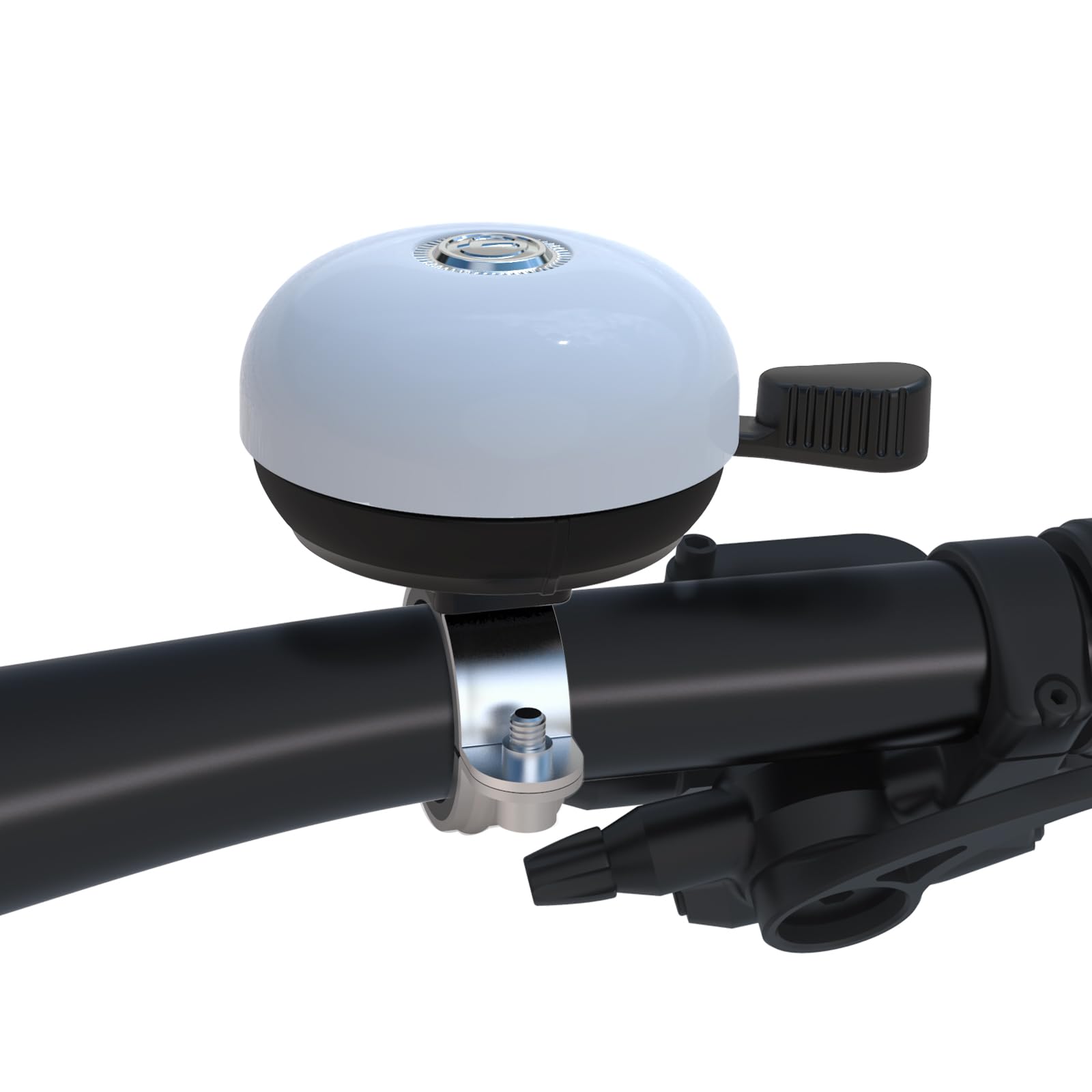 Anti-Theft Bike Bell with Hidden AirTag Compartment | Classic Bicycle Bell with Loud Crisp Sound | Fits 0.87-1.12 Inch Handlebars | Perfect for Urban Commuters & Cycling Enthusiasts (AirTag Not Included)