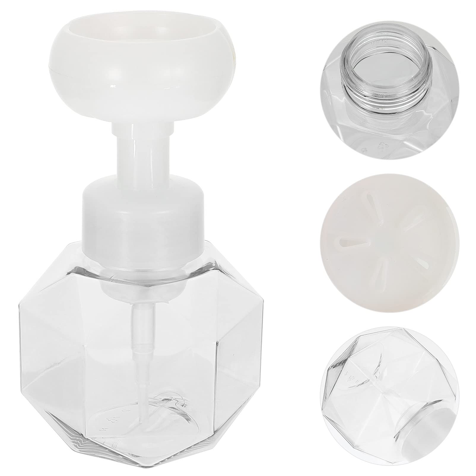 Refillable Foaming Soap Dispenser Bottle - Travel Size Empty Foam Container for Hand Wash, Facial Cleanser & Shampoo | Perfect for Bathroom, Kitchen & On-the-Go Use