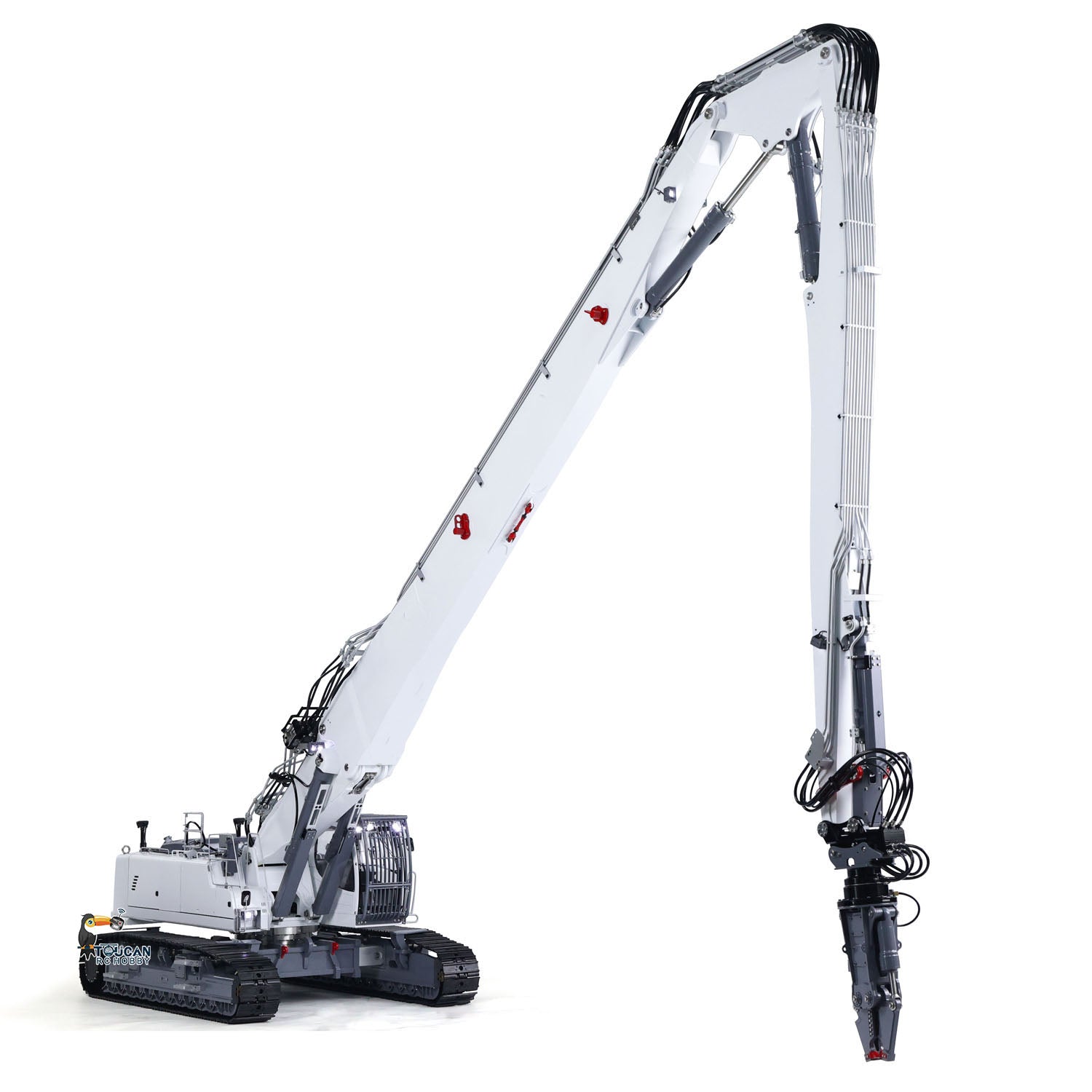 1/14 Scale LESU Aoue LR960 RC Hydraulic Excavator - 13CH Valve, PNP Pump, Demolition Arm - Heavy Duty Remote Control Construction Toy for Adults & Kids - Perfect for Construction Simulation, STEM Learning & Collector's Display