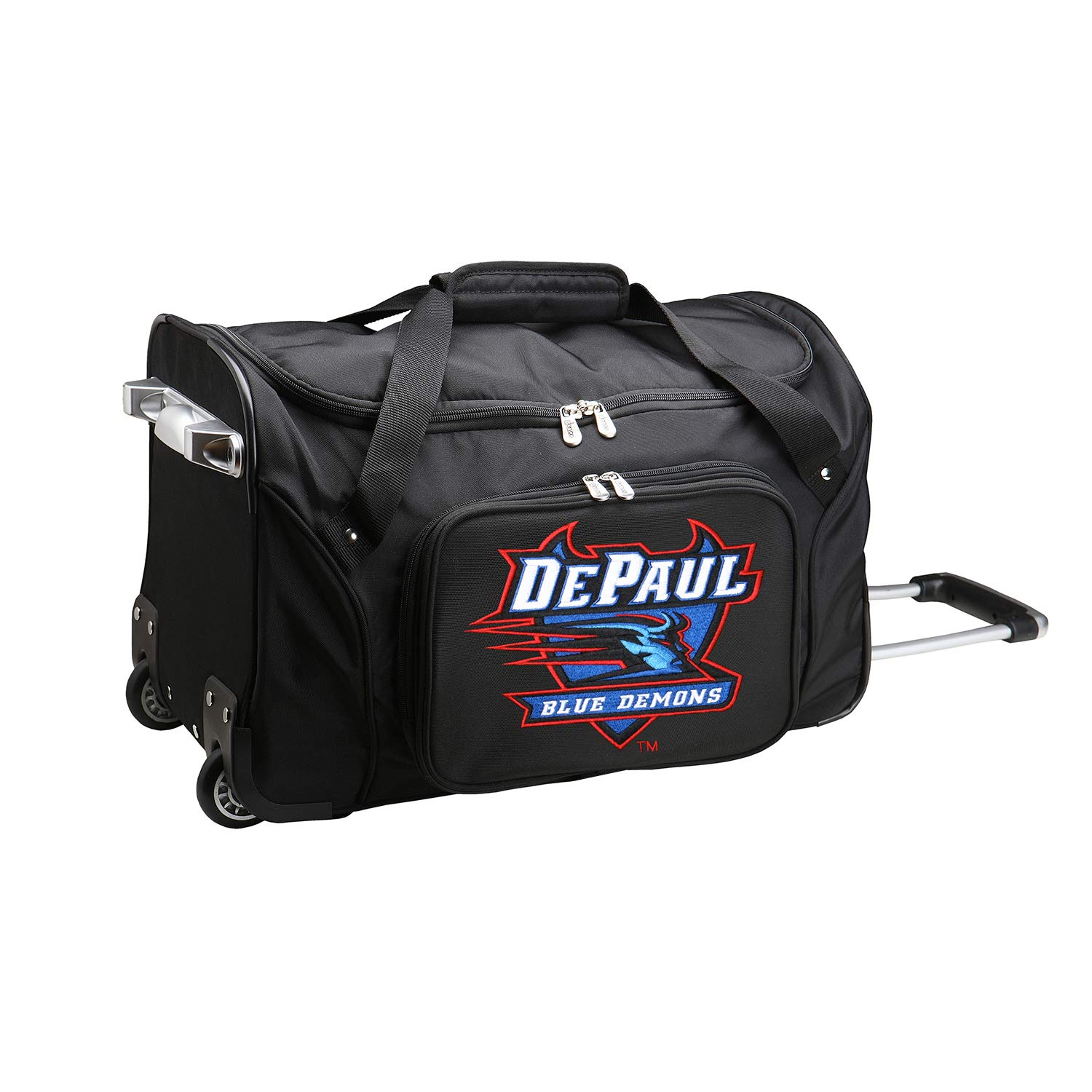 Best NCAA Wheeled Duffel Bag 22-inch - Large Sports Travel Bag for College Students, Gym & Weekend Getaways - Durable Rolling Luggage with Smooth Wheels