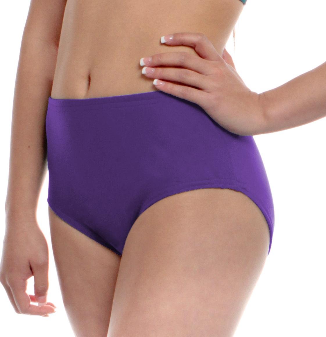 Girls Dance Briefs - Child & Kid Sizes | Performance Dancewear Bottoms for Ballet, Jazz & Competition | Comfortable Stretch Fabric for Dance Classes & Recitals