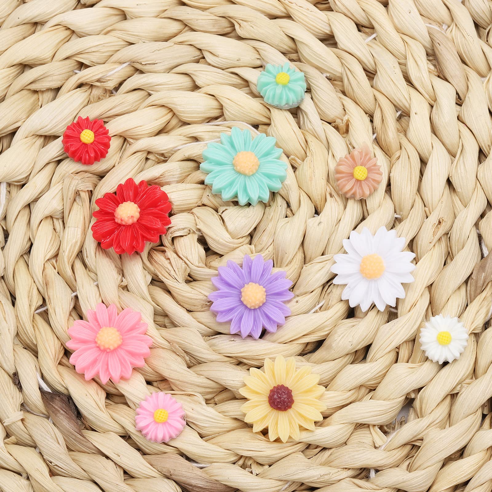 50Pcs Decorative Flower Push Pins for Cork Board - Office & Home Organization