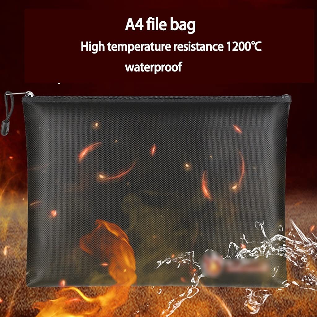 Waterproof File Organizer Bag - Durable Document Storage Pouch for Credentials, Diplomas & Important Papers - Small Size for Laptops & Notebooks - Perfect for Office, Travel & School Organization