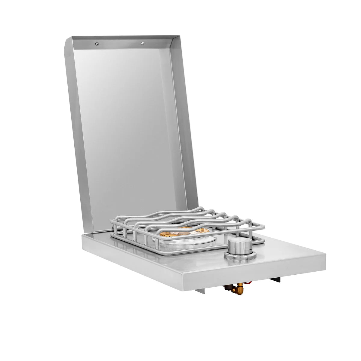Summerset Grills Single Side Burner - Stainless Steel Outdoor Gas Burner for BBQ, Camping & Backyard Cooking | Perfect for Grilling, Boiling & Searing