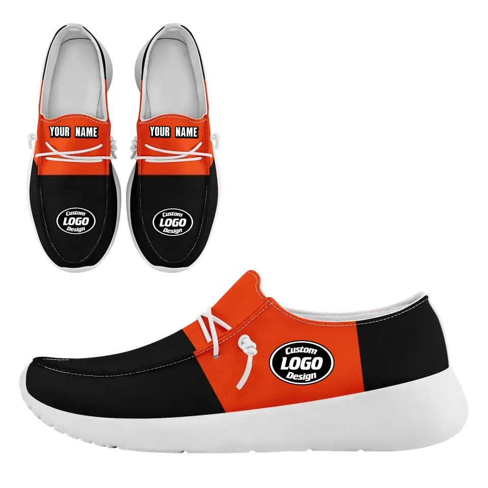 Custom Loafer Shoes for Men & Women - Personalized Sneakers with Photo & Name Printing FN018 - Perfect for Weddings, Gifts & Casual Wear