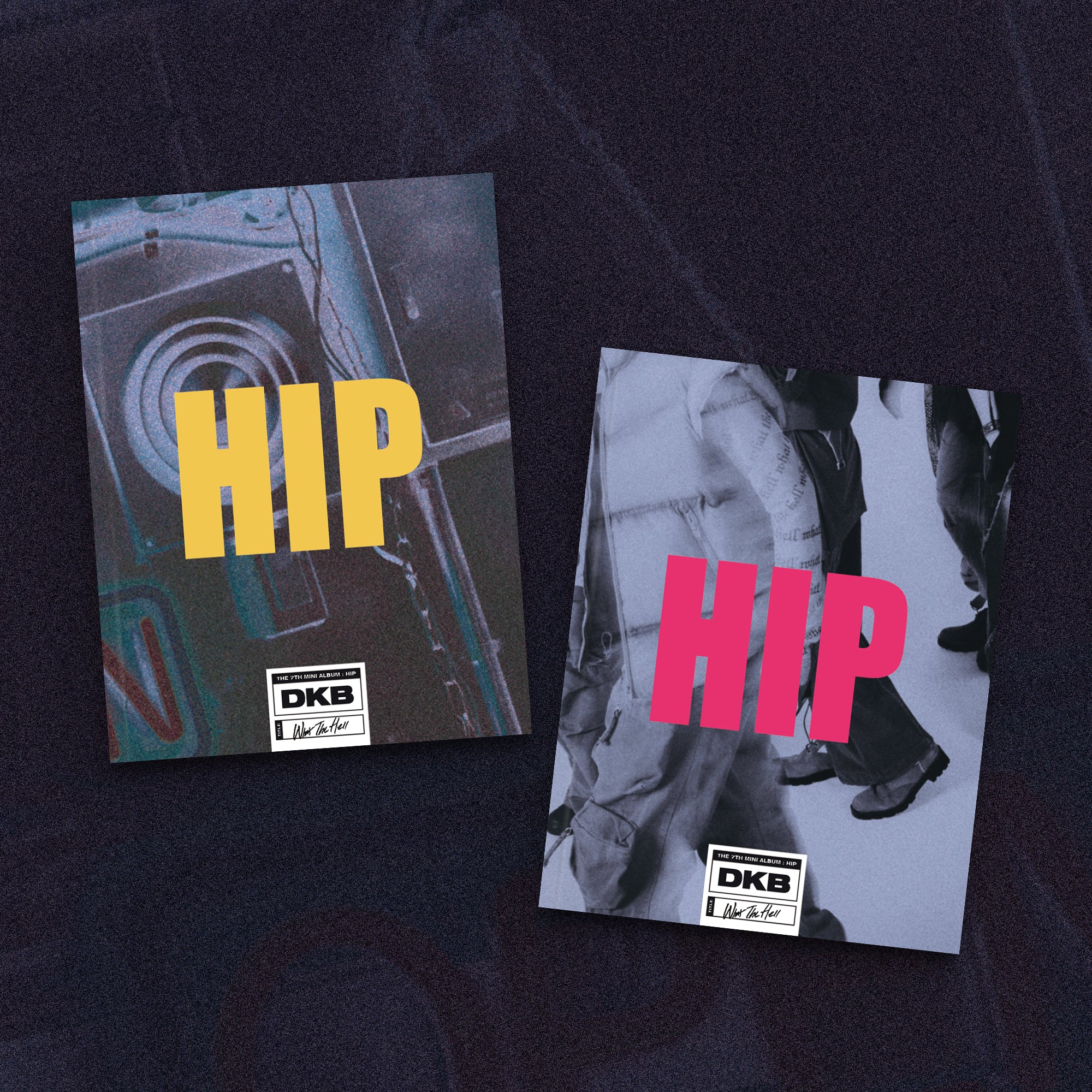 DKB 7th Mini Album 'HIP' - K-Pop Music CD with Photobook & Poster | Perfect for K-Pop Fans, Collectors and Gift Giving