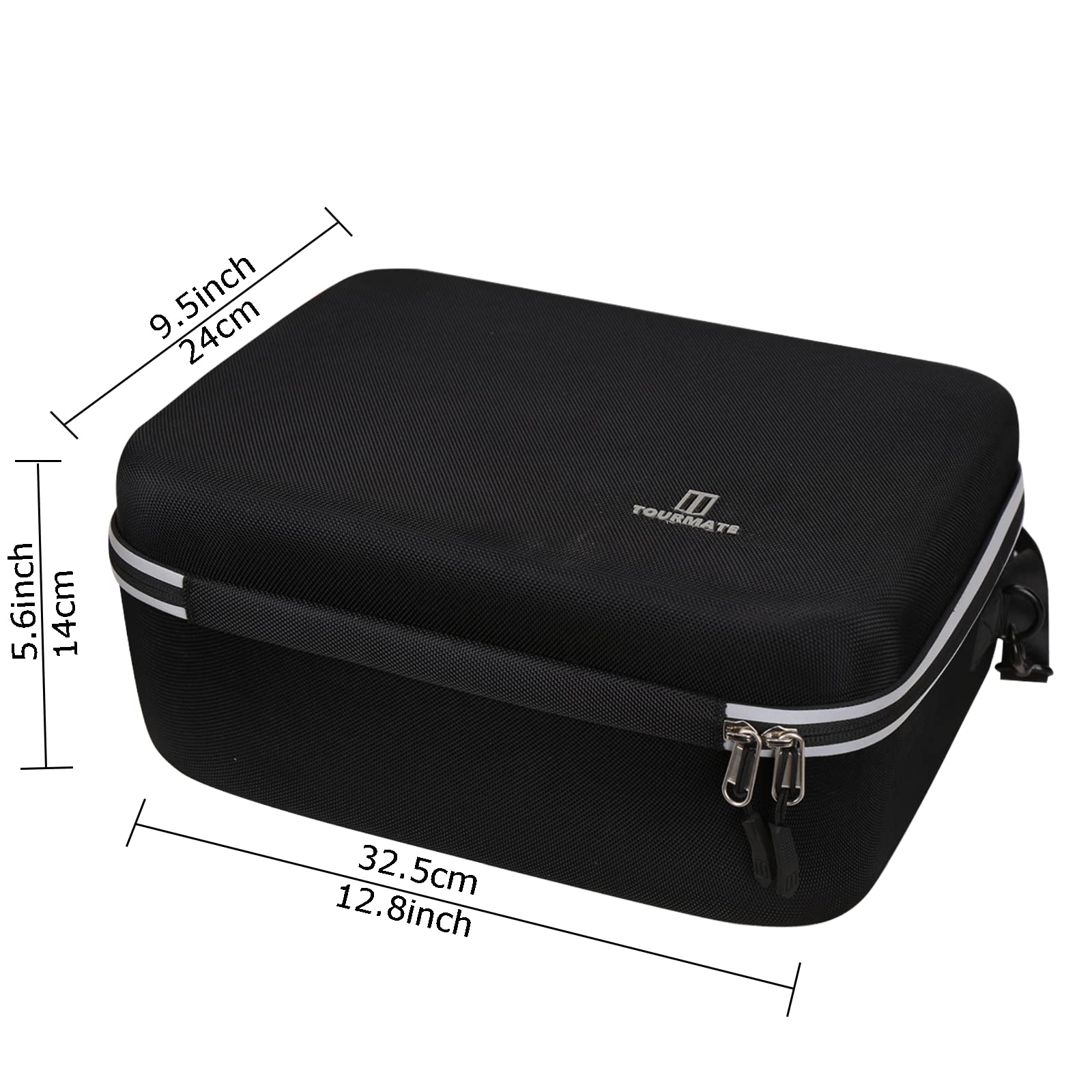 HAPPRUN Projector Hard Storage Case - Durable Travel Case for Native 1080P Bluetooth Projector | Protective Carrying Case for Home Theater, Outdoor Movies & Business Presentations