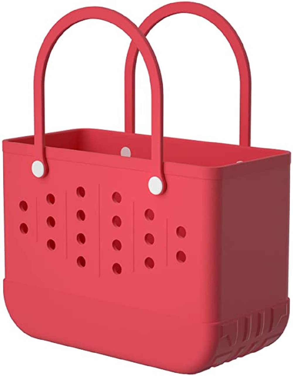 GUAGLL Women's EVA Beach Storage Bag with Handle - Large Capacity Waterproof Organizer for Swimsuit, Toys, Towels & Clothing (14.9x5.1x12.6 Inches) - Perfect for Beach Trips, Pool Parties & Travel Organization