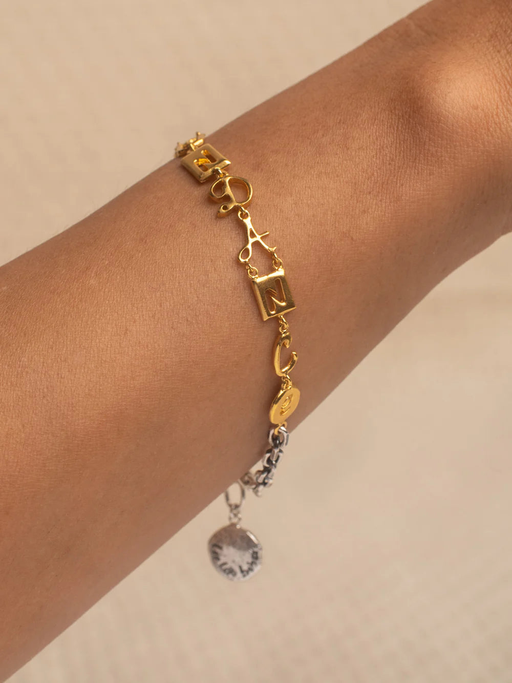 Sterling Silver  (925 )+ 22K gold vermeil