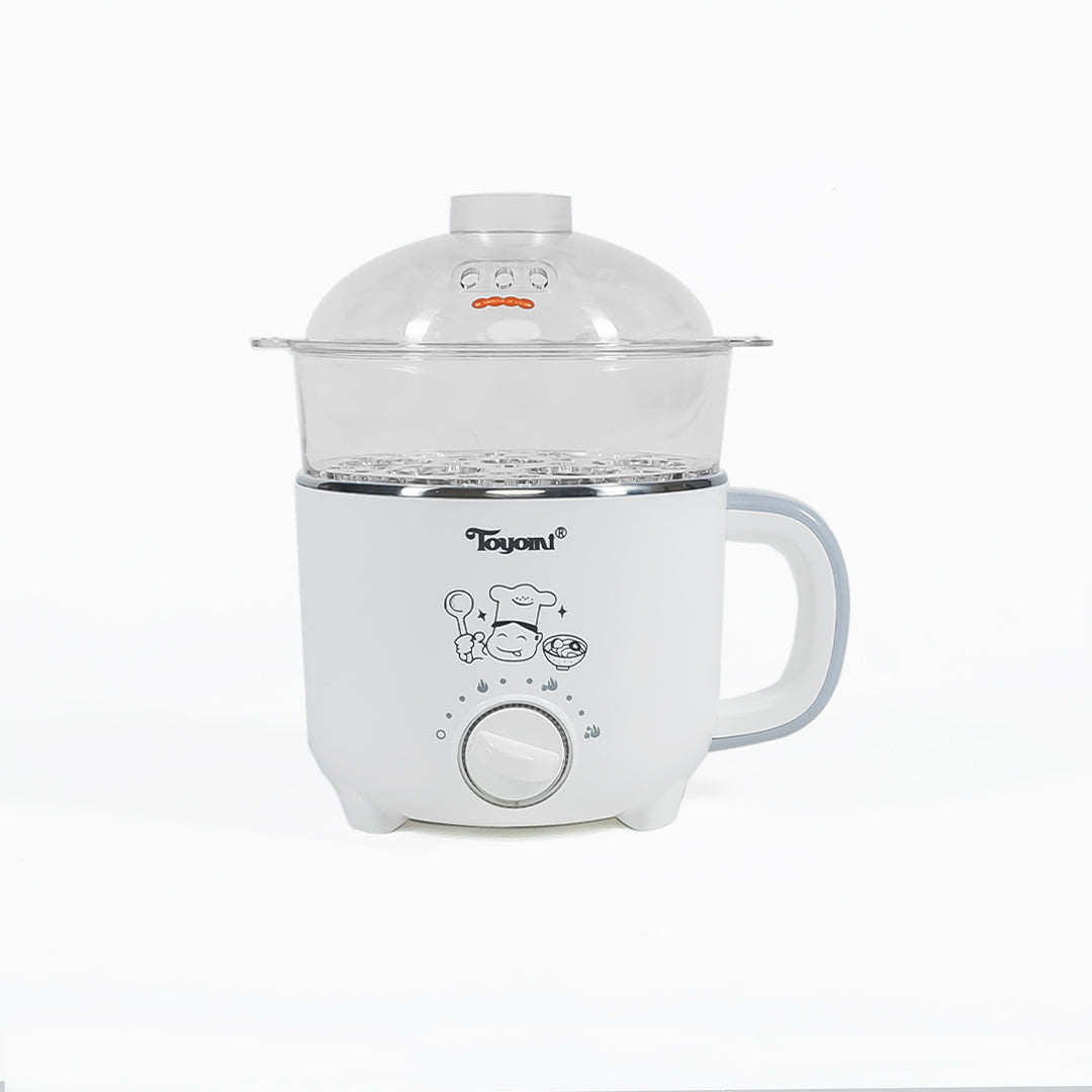 TOYOMI 6-in-1 Multi Cooker with Steamer Basket - Electric Pressure Cooker, Slow Cooker, Rice Cooker, Yogurt Maker, Sauté Pan & Food Warmer - Perfect for Meal Prep, Family Dinners & Healthy Cooking