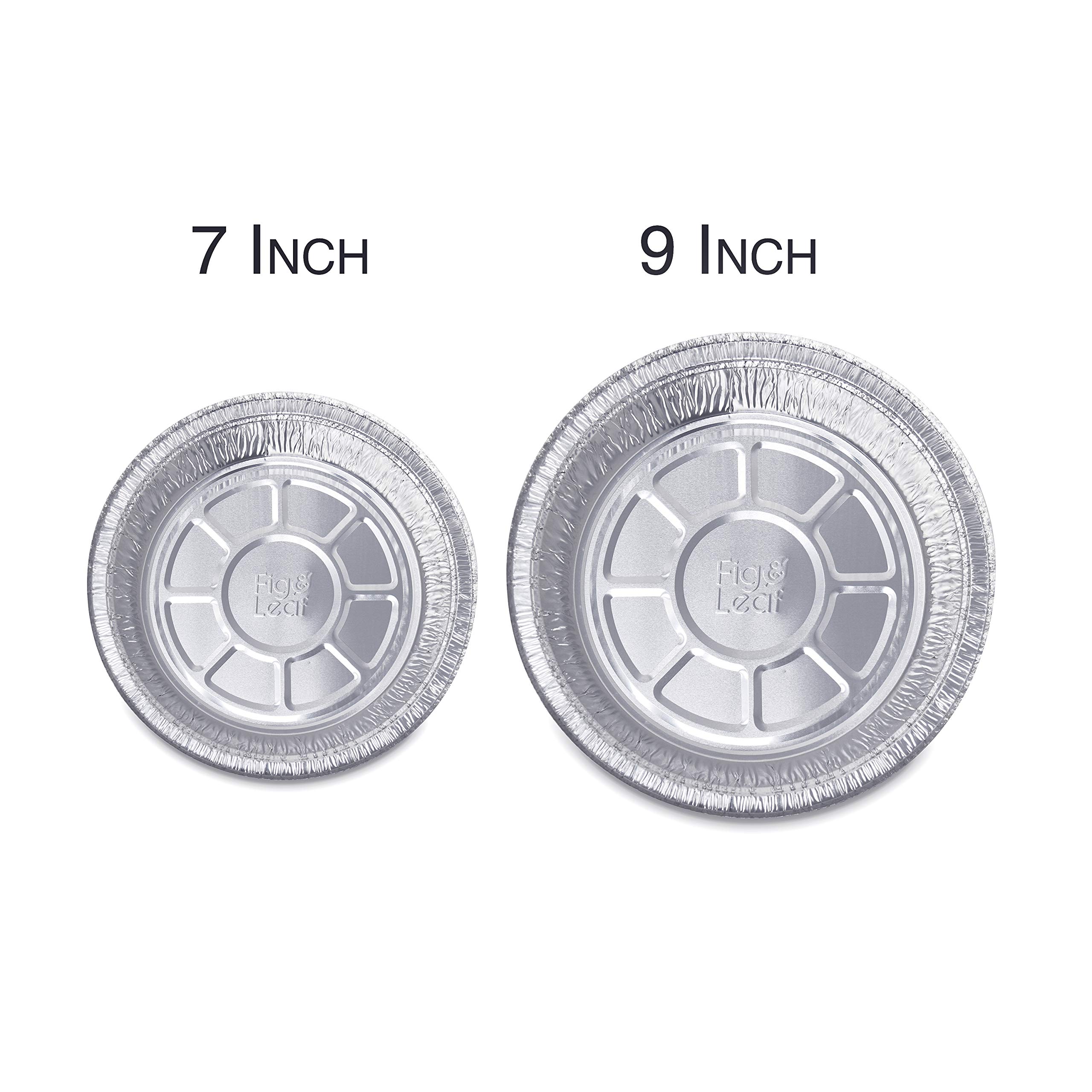 (270 Pack) Heavy Duty 9-Inch Round Disposable Aluminum Foil Pans with Clear Plastic Dome Lids - Perfect for Roasting Turkey, Baking Cakes, Meal Prep & Party Catering