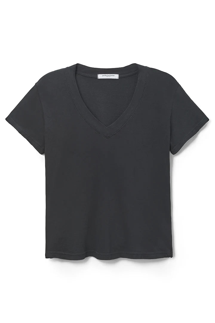 Perfect White Tee Hendrix T-Shirt - Classic Cotton Crewneck Shirt for Men & Women | Casual Wear, Layering, Everyday Outfits