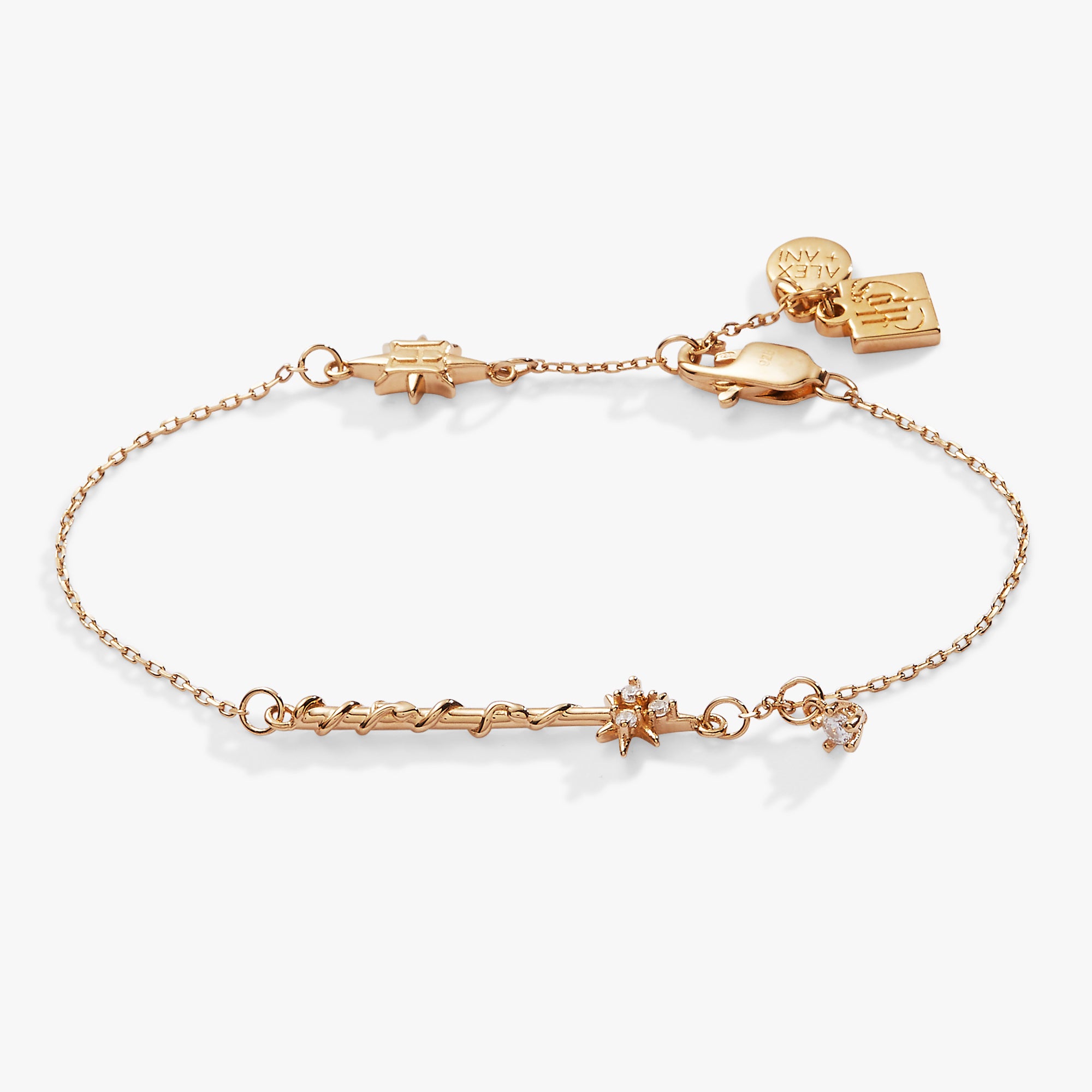Harry Potter™ Hermione Granger Wand Bracelet - Official Wizarding World Jewelry for Cosplay, Halloween & Potterhead Gifts