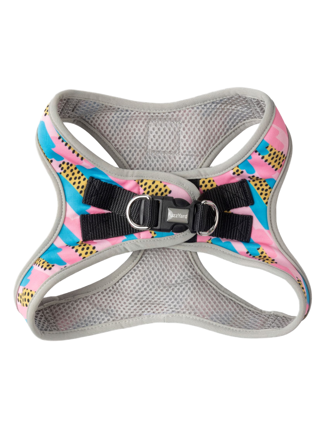 FuzzYard Step-in Dog Harness for Small, Medium & Large Dogs - Adjustable & Comfortable Jiggy Design (6 Sizes) - Perfect for Walking, Hiking & Outdoor Adventures
