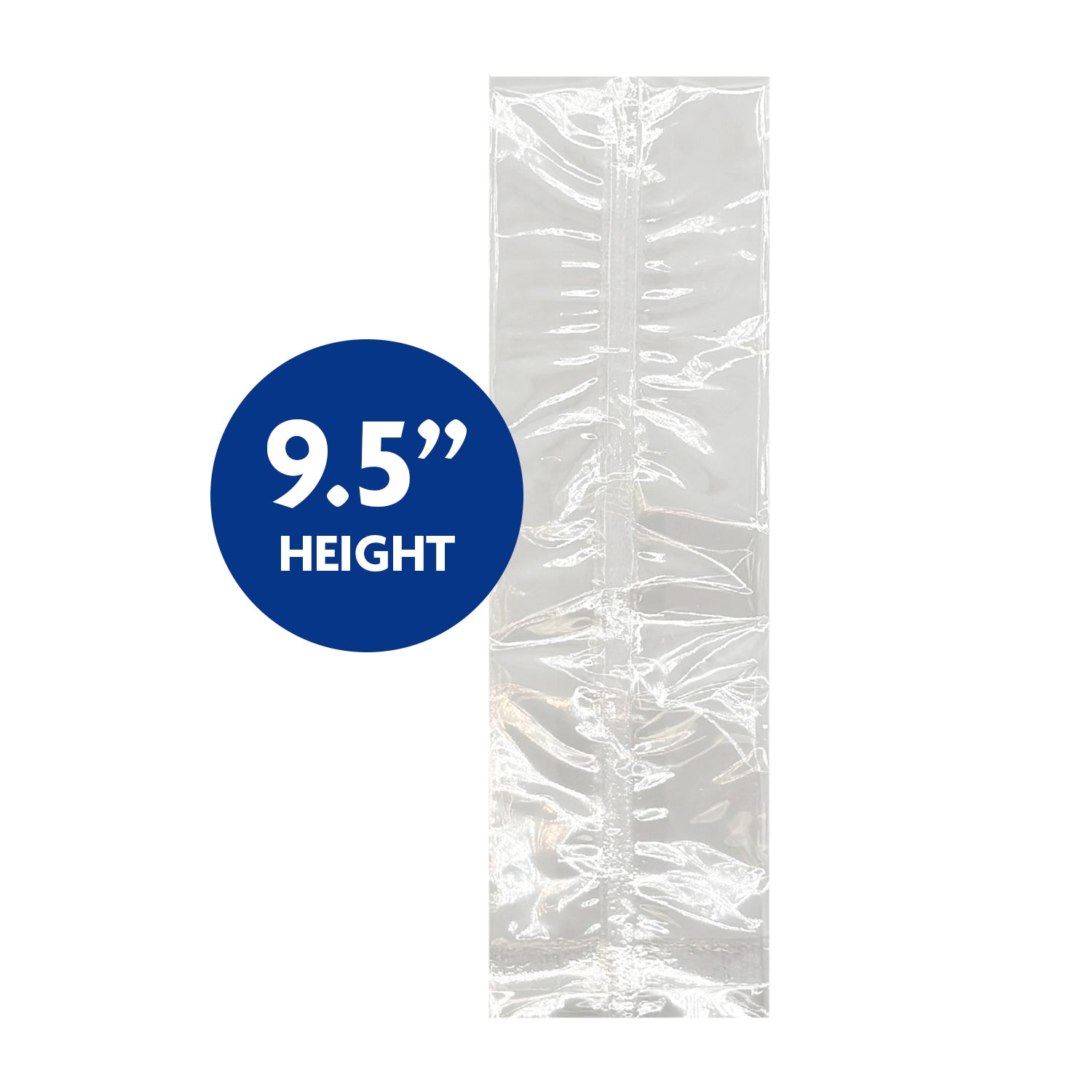 Clear Plastic Bags 100 Count - Small Transparent Bags for Parties, Gifts, and Retail Packaging | Bulk Pack of 100