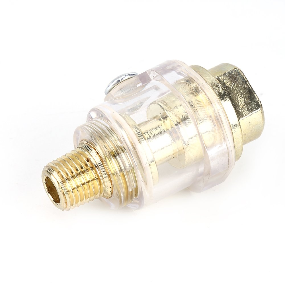 Automatic Inline Pneumatic Air Tool Oiler - Mini Lubricator for Air Compressor & Pneumatic Tools | Perfect for Nail Guns, Impact Wrenches & Air Drills